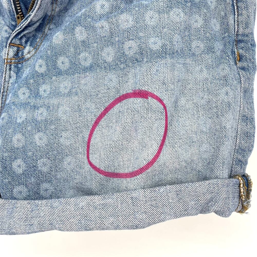 J.Crew Indigo Denim Jean Shorts Rolled Hem Size 26 - Picture 5 of 11